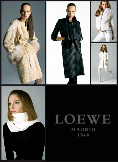 LOEWE | ロエベ Winter 2008 パンフレット